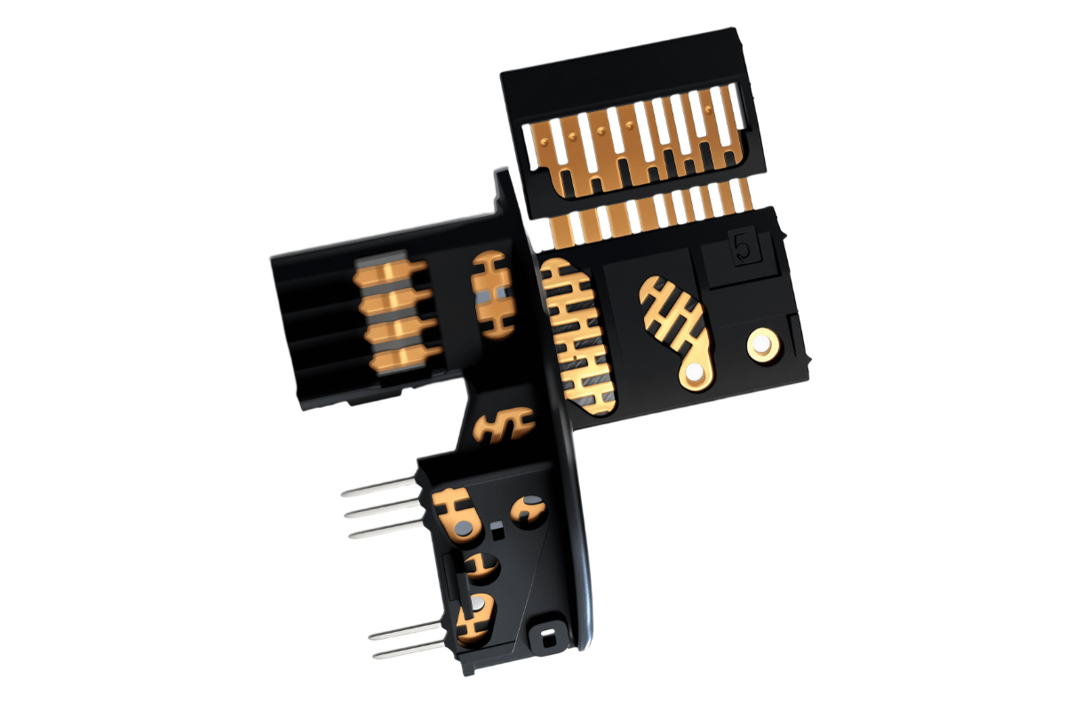 Injection molded product sample 4