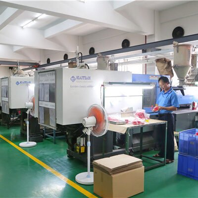 Factory production floor showing direct manufacturing capability