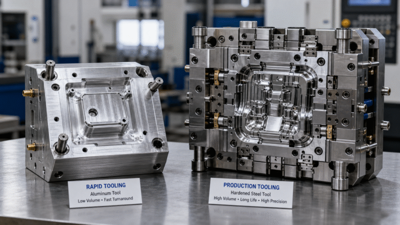Rapid Tooling vs. Production Tooling: Which One Gives Better ROI?